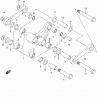 DR Z400 S Втулки заднего рычага