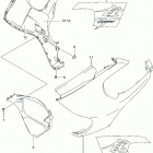 GSX1300R,A Z Боковой обтекатель
