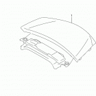 AN650,Z Cover set pillion rider (optional)