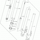 VZ1500 Передняя вилка