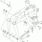 DR Z400SM Rear swingingarm