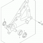 AN400A,ZA Rear swingingarm
