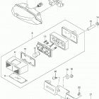 GSX R1000 Rear combination lamp (gsx-r1000l4 e03)
