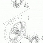 GSX R600 Переднее колесо