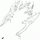 GSX R1000 Z Обтекатель рамы