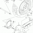 VL800,B Заднее колесо