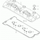 GSX R1000 Z Крышка головки цилиндров