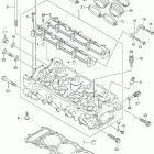 GSX1300R,A Z Головка цилиндра