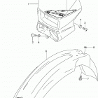 DR Z400SM Переднее крыло