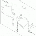 DL650A Knuckle cover set (optional)