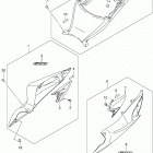 GSX R600 Frame cover (ar5)