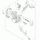 RM Z450 Корпус Дросселя