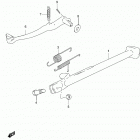 DR650SE Подножка