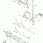 GSX R600 Механизм  переключения передач