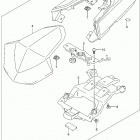 GSX R1000 Z Seat tail box