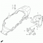 GSX R1000 Z Frame center cover