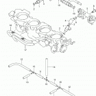 GSX R1000 Z Throttle body hose  /  joint (gsx-r1000zl4 e03)