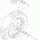 UH200 A Переднее колесо