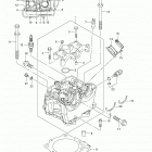 RM Z450 Головка цилиндра