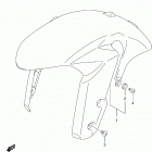 GSX R1000 Z Front fender (gsx-r1000zl4 e03)