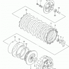 DR650SE Сцепление