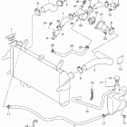 SFV650,A Радиатор и Патрубки