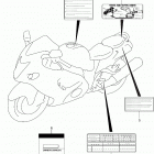 GSX1300R,A Label (gsx1300ral4 e33)