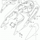 GSX1300R,A Z Обтекатель рамы