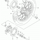 DR650SE Заднее колесо