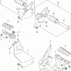 VZ1500 Подножки