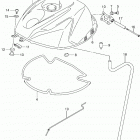 GSX R750 Fuel tank (gsx-r750l4 e33)