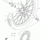 DR Z400 S Переднее колесо
