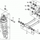 GL1800B Задний амортизатор