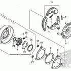 CRF110F One-way clutch