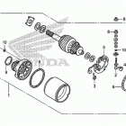 CRF150F Стартер