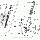 GL1800 Передняя вилка