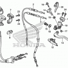 CRF150R Рычаги,тросы и рулевые переключатели