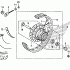 CRF110F Заднее колесо
