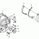 NC700JD Крышка генератора