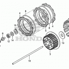 CRF450X Сцепление