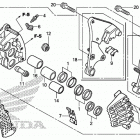 GL1800 Right front brake caliper (abs)