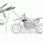 CRF450R Наклейки