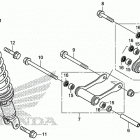 CB300F Задний амортизатор