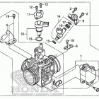 CB300F Корпус Дросселя