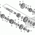 CRF230F Трансмиссия