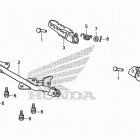 CRF50F Подножки