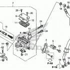 CBR300R Front brake master       cylinder (standard)