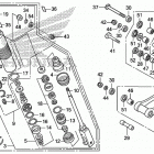 CRF250X Задний амортизатор