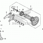 CRF450R Распределительный вал и клапана