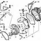 CRF250X Воздухозаборник